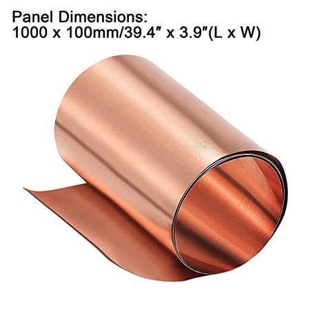 Buy Copper Foil roll 0.01mm x 10cm x 1m in NZ. 