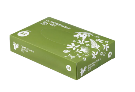 Buy Compostable gloves , medium  400/box in NZ. 